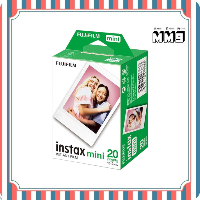 Fujifilm - instax mini film 富士即影即有相紙 白邊20張 20Sheets【香港行貨】